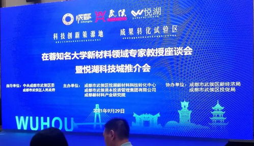 在蓉知名大學(xué)新材料領(lǐng)域?qū)＜医淌谧剷?huì)暨悅湖科技城推介會(huì)順利舉行